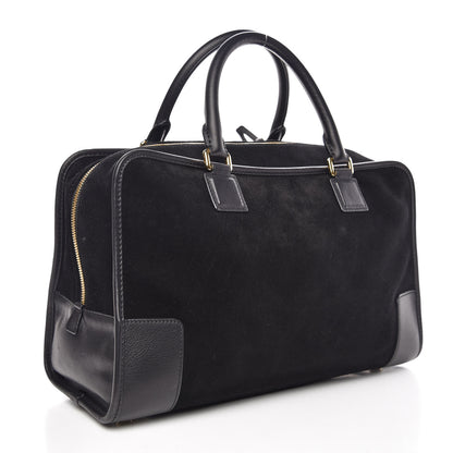 Loewe Suede Calfskin Amazona Black 3 of 6