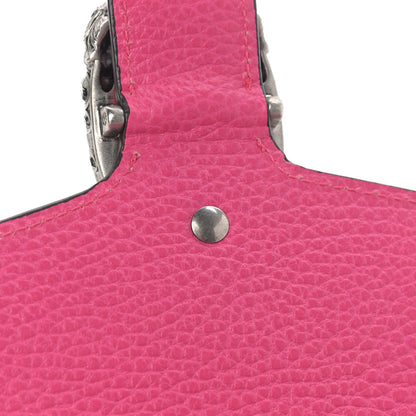Gucci Dollar Calfskin Crystal Mini Dionysus Chain Wallet Box Pink 12 of 15