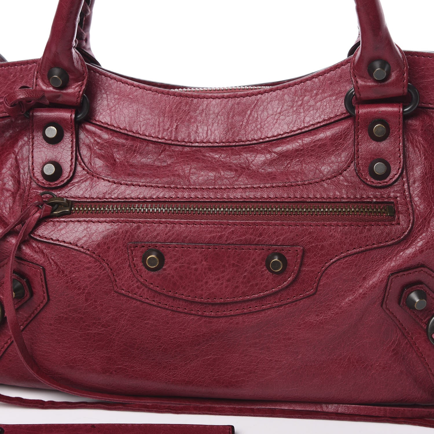 Balenciaga Agneau Classic Hardware First Pourpre 7 of 10
