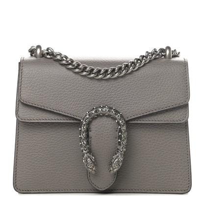 Gucci Calfskin Mini Dionysus Shoulder Bag Dusty Grey 1 of 11