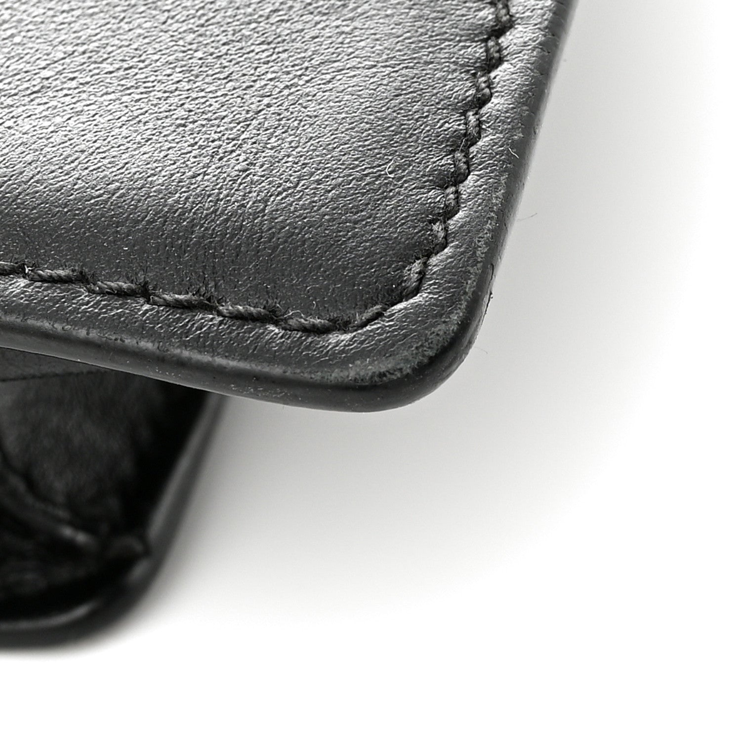 Prada City Calfskin Saffiano Cahier Top Handle Bag Black 11 of 11
