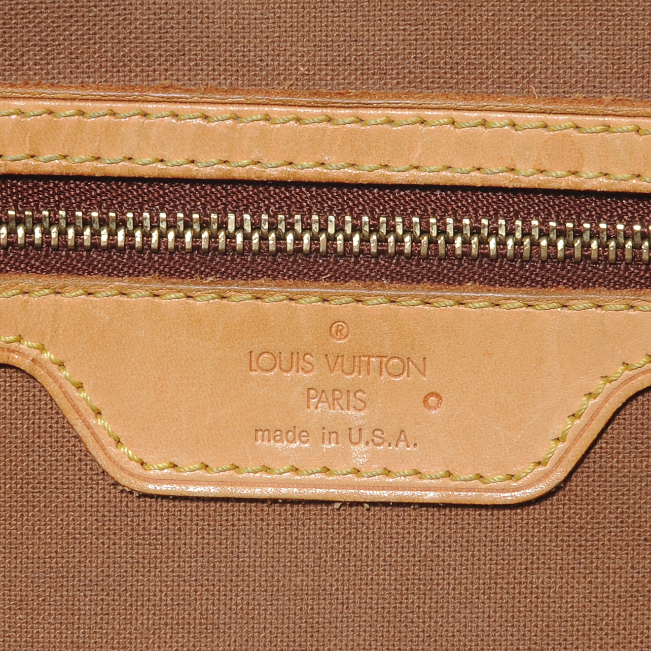 Louis Vuitton Monogram Cabas Mezzo 6 of 7