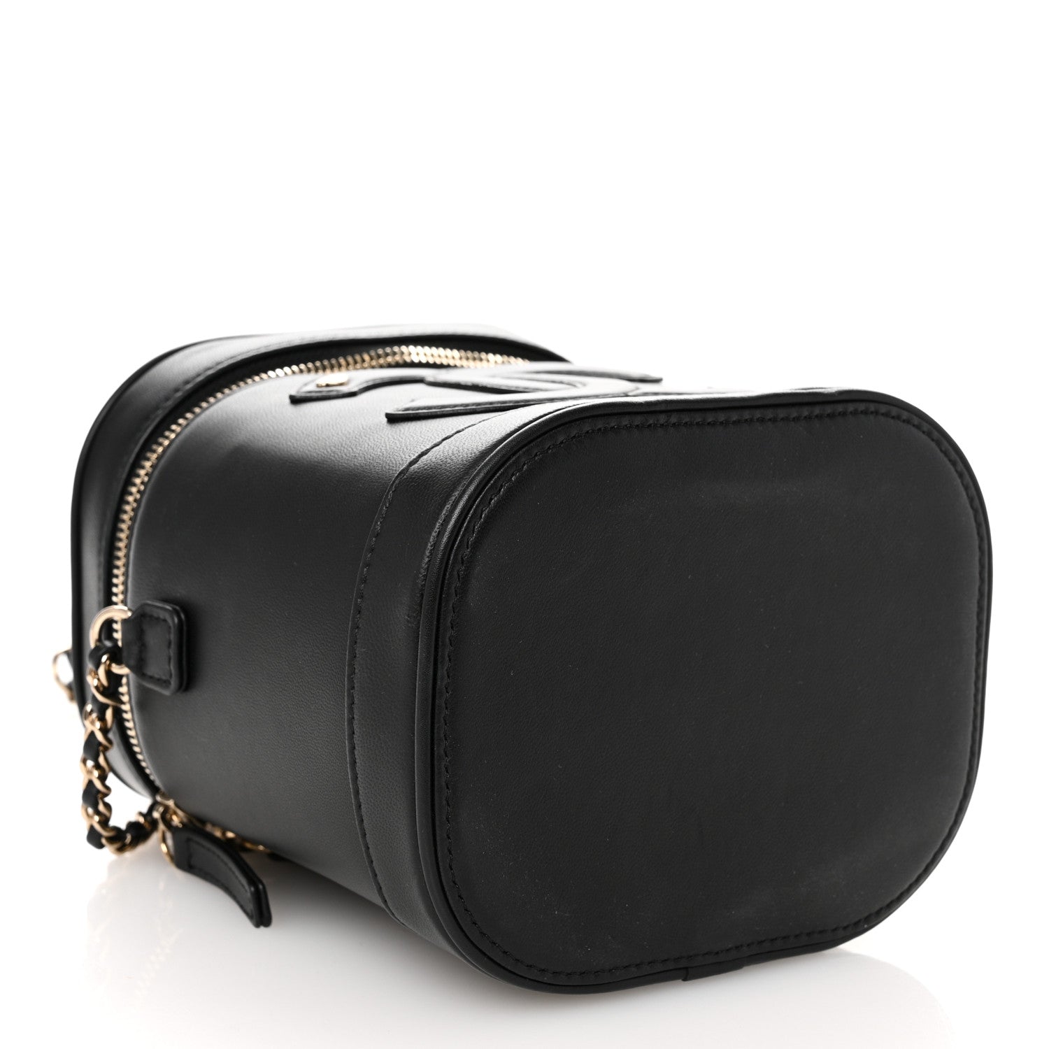 Chanel Lambskin Timeless Vanity Cosmetic Case Black 4 of 11
