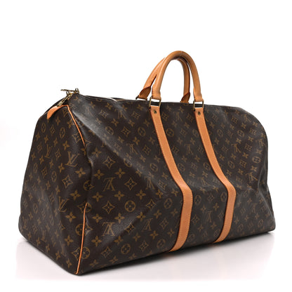 Louis Vuitton Monogram Keepall 55 2 of 10