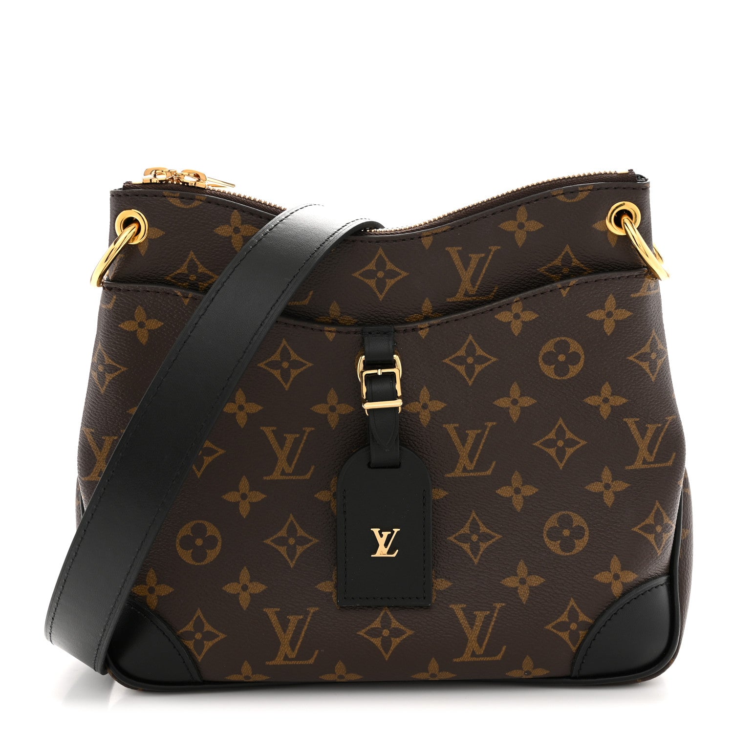 Louis Vuitton Monogram Odeon PM Black 1 of 10
