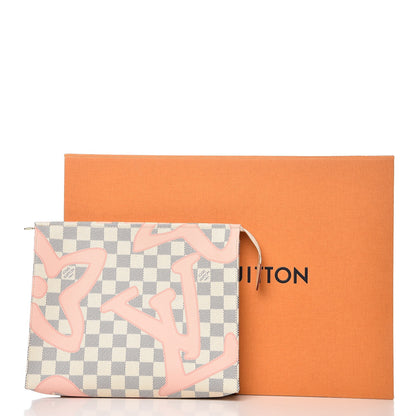 Louis Vuitton Damier Azur Tahitienne Toiletry Pouch 26 7 of 7