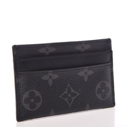 Louis Vuitton Monogram Eclipse Porte-Cartes Double Card Holder 3 of 6