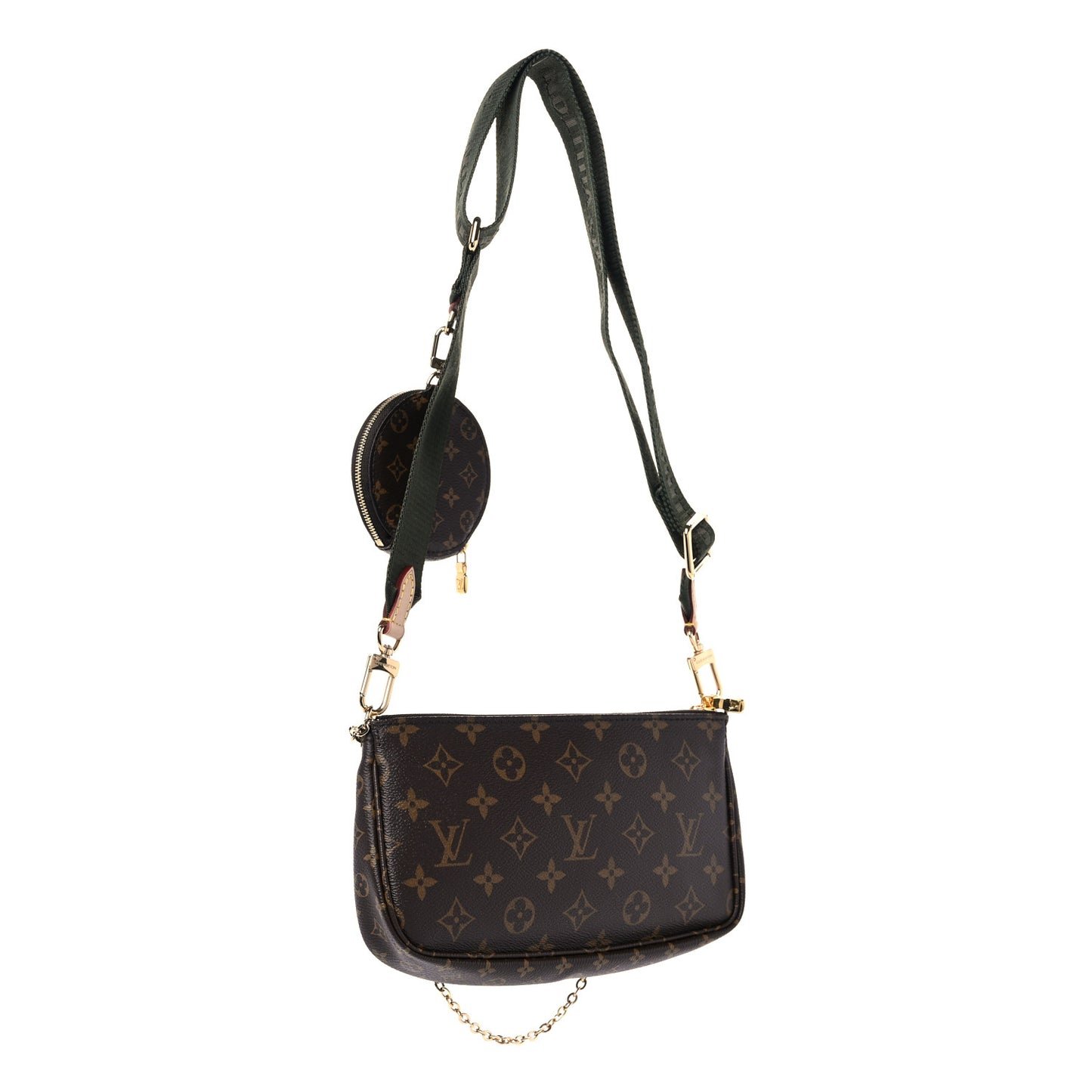Monogram Multi Pochette Accessories Kaki