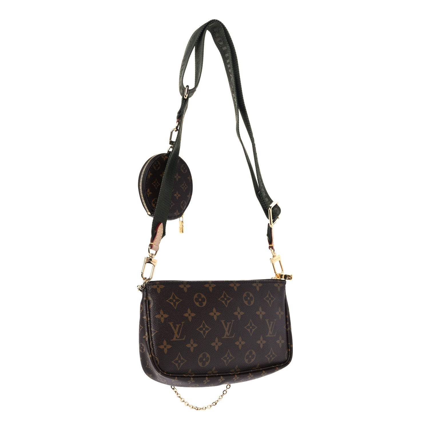 Louis Vuitton Monogram Multi Pochette Accessories Kaki 3 of 12