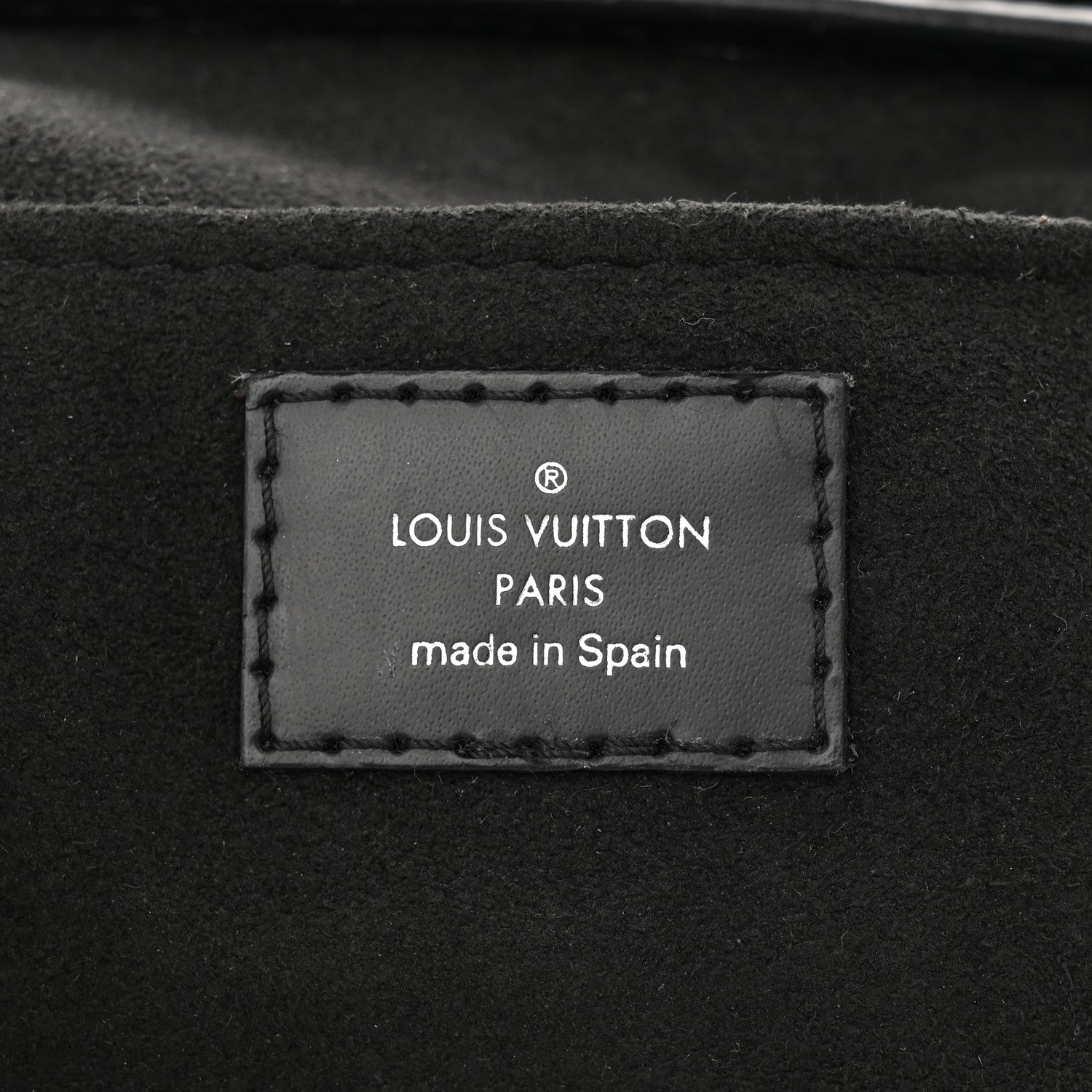 Louis Vuitton Epi Jacquard Petit Sac Plat Black 6 of 12