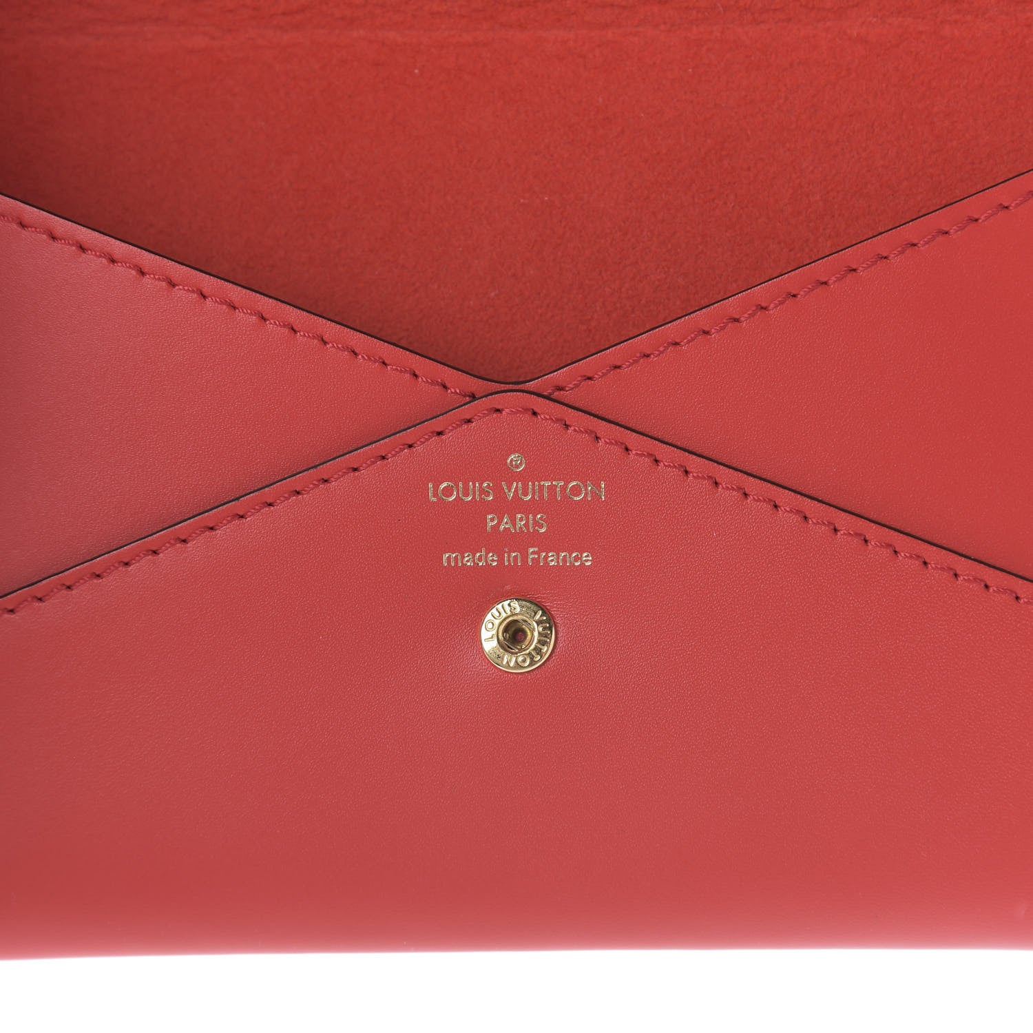 Louis Vuitton Veau Cachemire Chinese New Year Rat Envelope Pouch Red 5 of 5