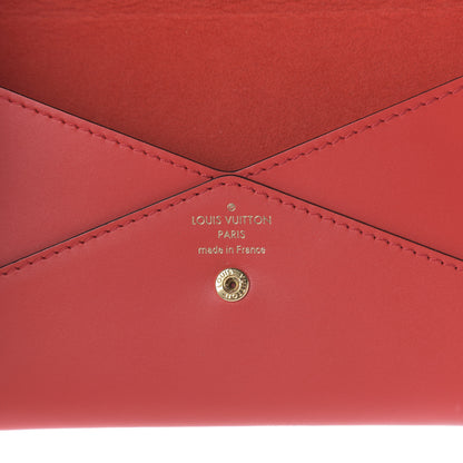 Louis Vuitton Veau Cachemire Chinese New Year Rat Envelope Pouch Red 5 of 5