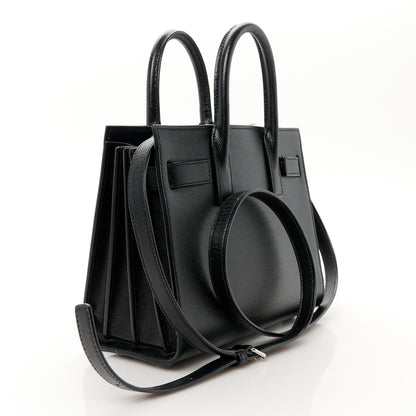 Saint Laurent Grain de Poudre Nano Sac De Jour Black 3 of 12