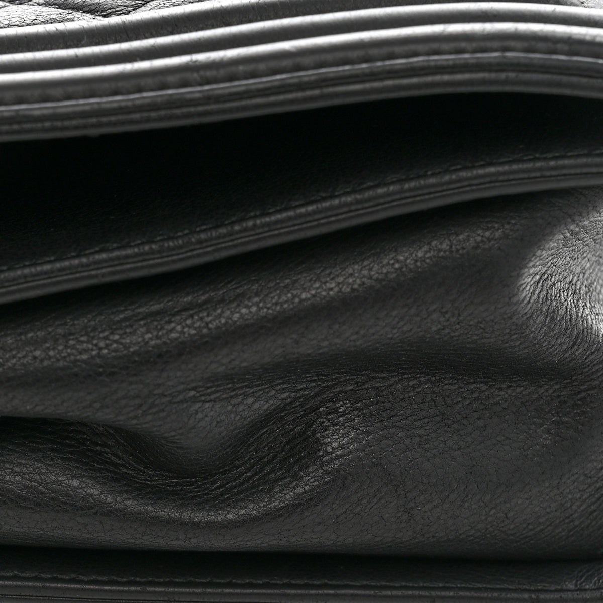 Chanel Calfskin Quilted Large Boy Flap Black 12 of 12