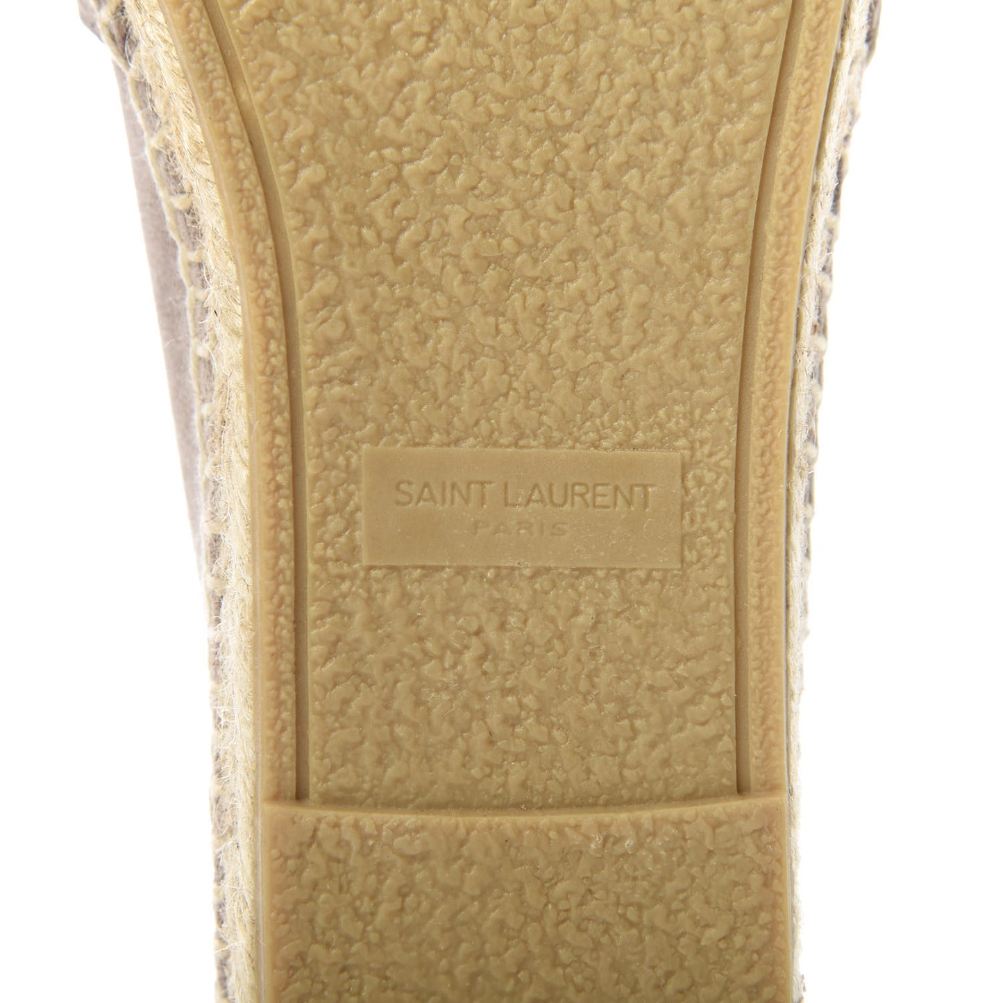 Suede Espadrilles 38.5 Rose Antique