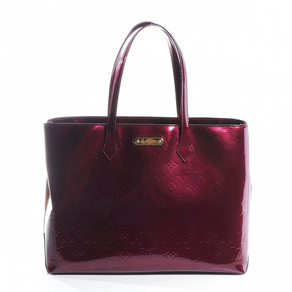 Louis Vuitton Vernis Wilshire MM Rouge Fauviste 1 of 8