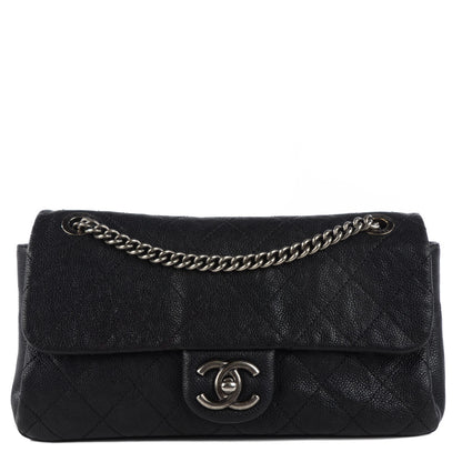 Chanel Caviar Stitch Medium Simply CC Flap Black 1 of 8
