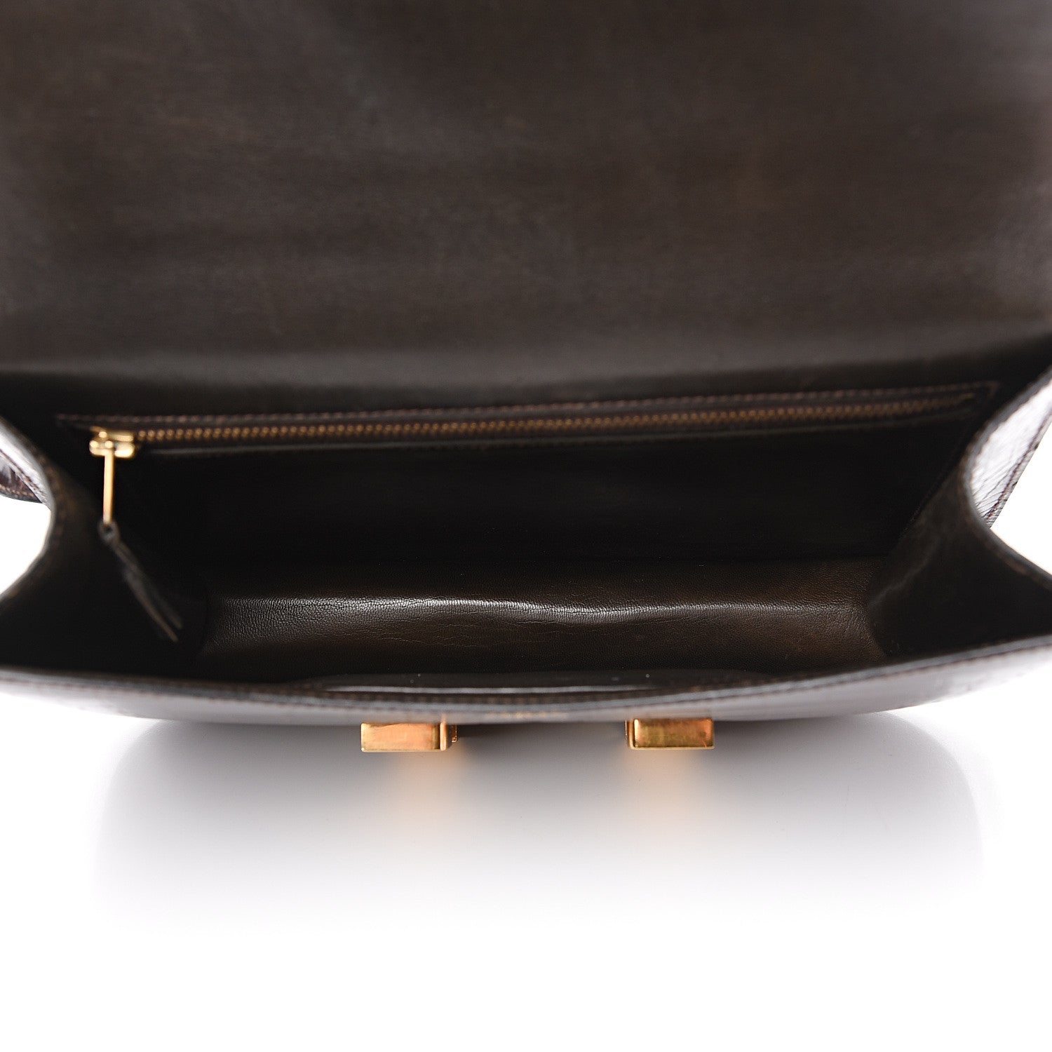 Hermes Shiny Porosus Crocodile Constance 23 Havane 4 of 18