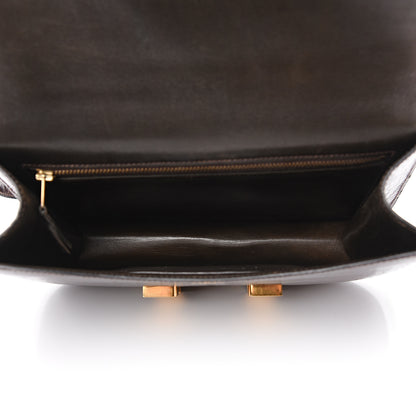 Hermes Shiny Porosus Crocodile Constance 23 Havane 4 of 18