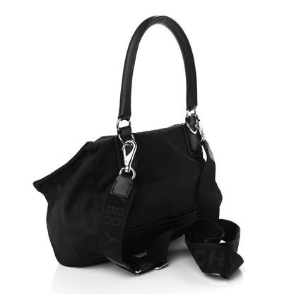 Givenchy Nylon Logo Small Pandora Black White 3 of 14