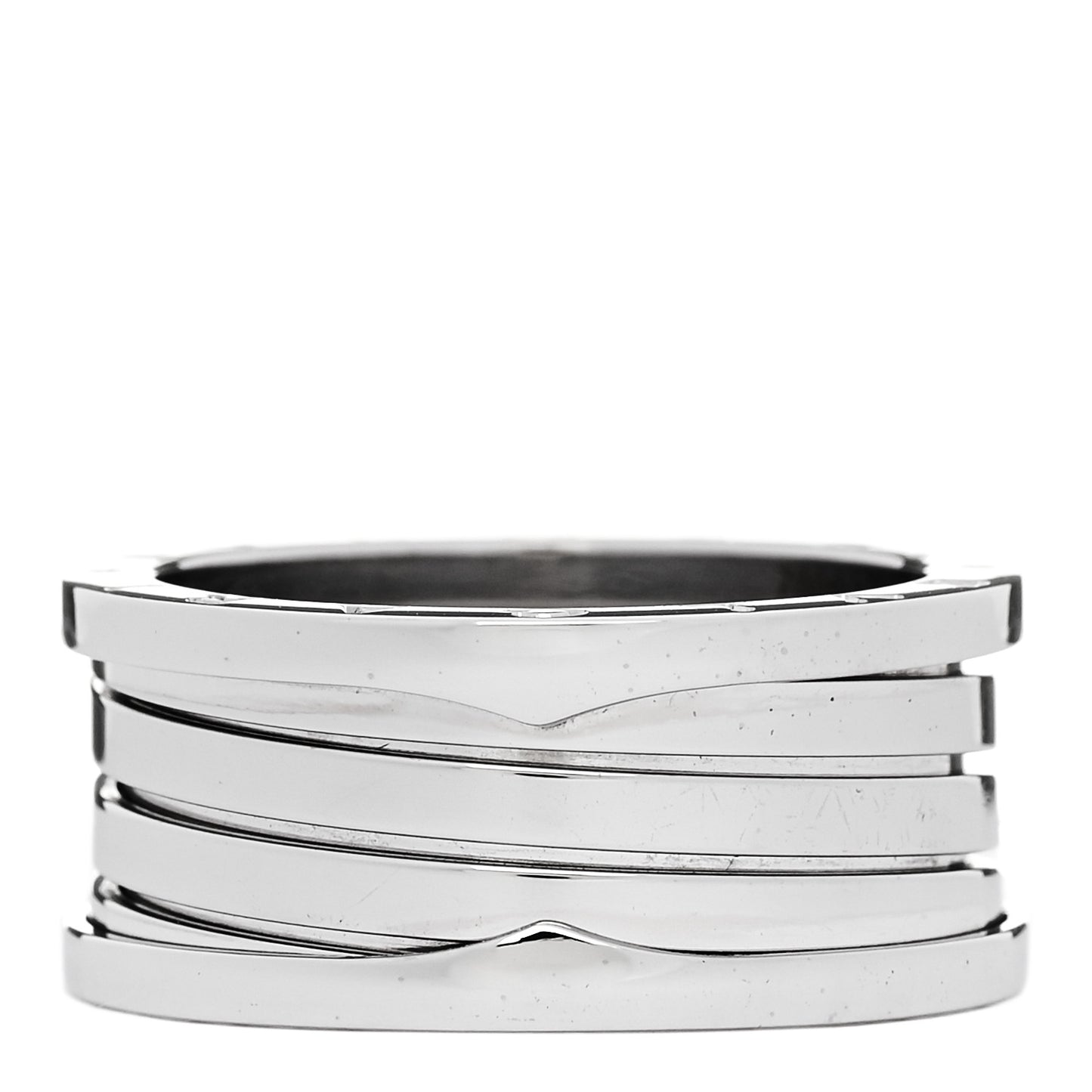 18K White Gold B.Zero1 Four-Band Ring 65 11