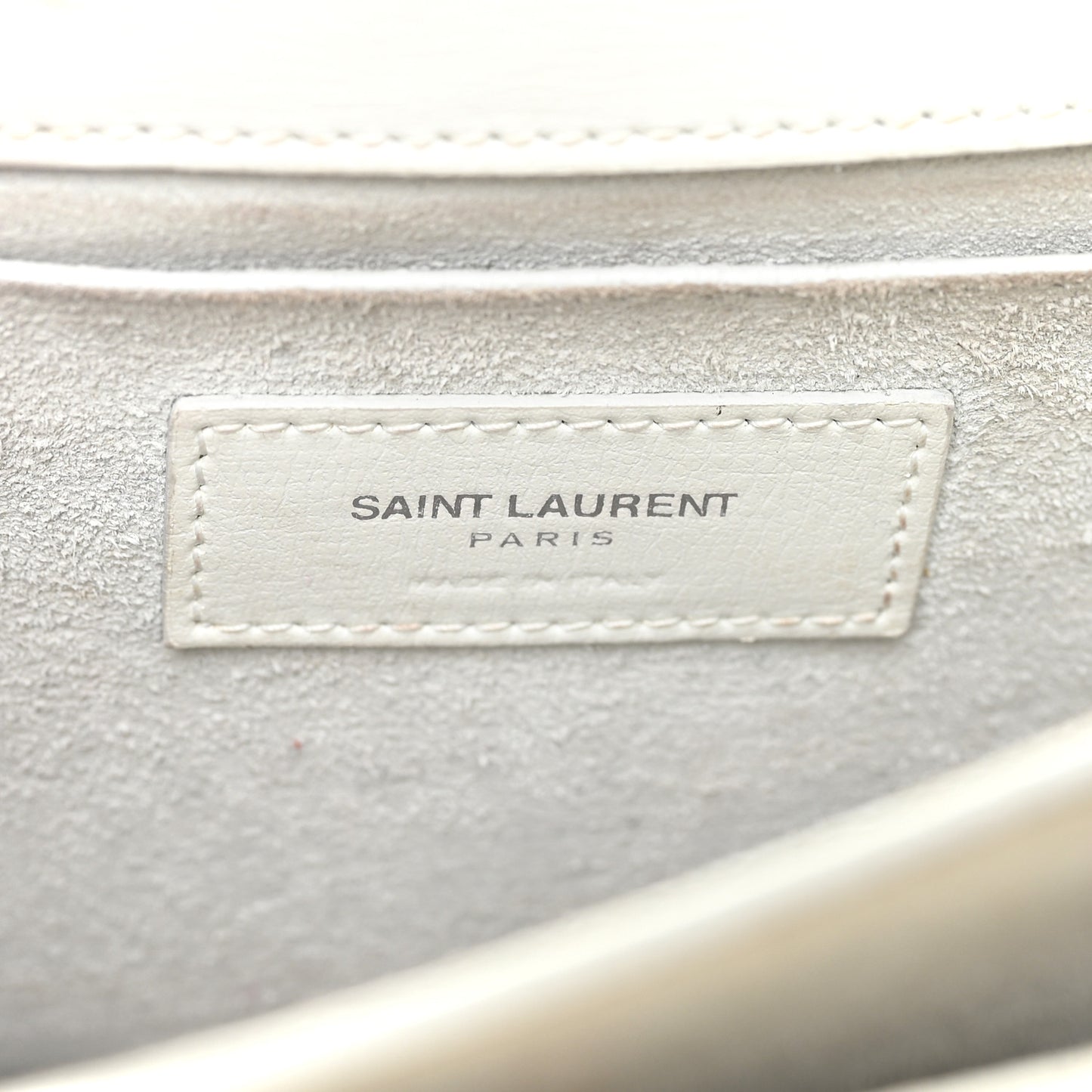 Calfskin Medium Monogram Sunset White