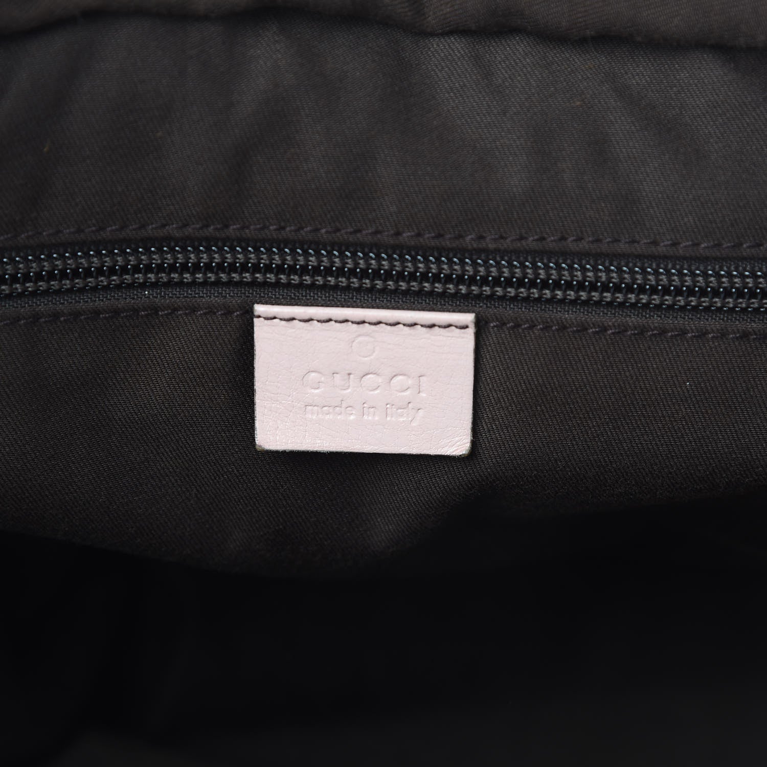 Gucci GG Monogram Medium Web Handle Bucket Tote Pink Blue 6 of 17