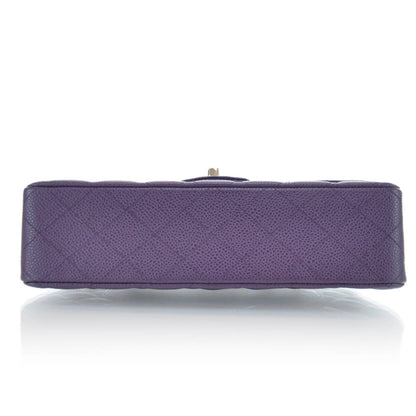 Chanel Caviar Medium Double Flap Purple 5 of 8