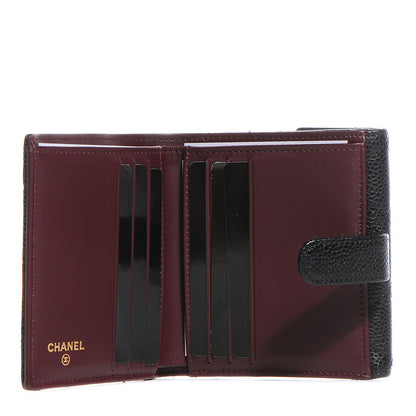 Chanel Caviar Quilted Compact Flap Wallet 5 of 8