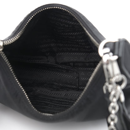 Prada Nylon Re-Edition 2005 Shoulder Bag Black 5 of 12