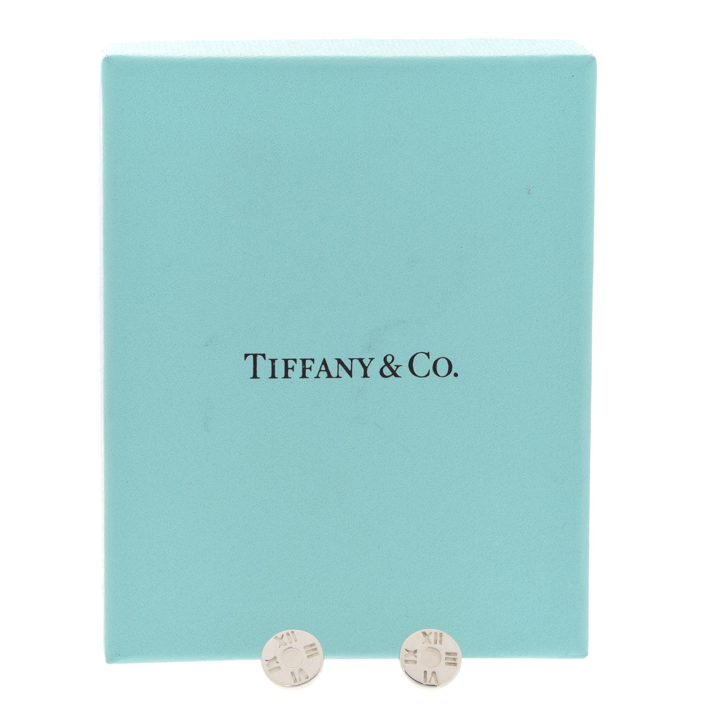 Sterling Silver Atlas Round Earrings