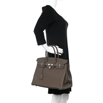 Hermes Togo Birkin 35 Taupe 2 of 11