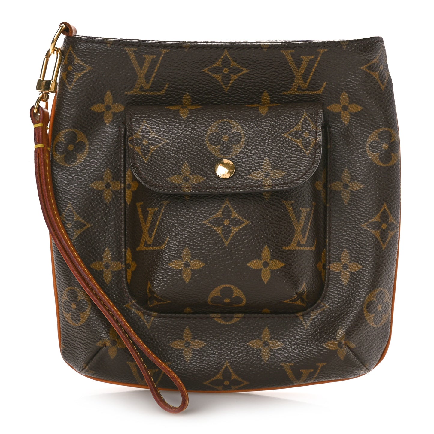 Monogram Partition Wristlet