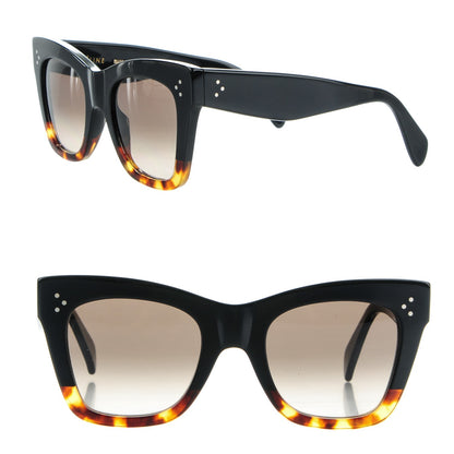 Celine Catherine Sunglasses CL 41090/S Black Havana 1 of 6