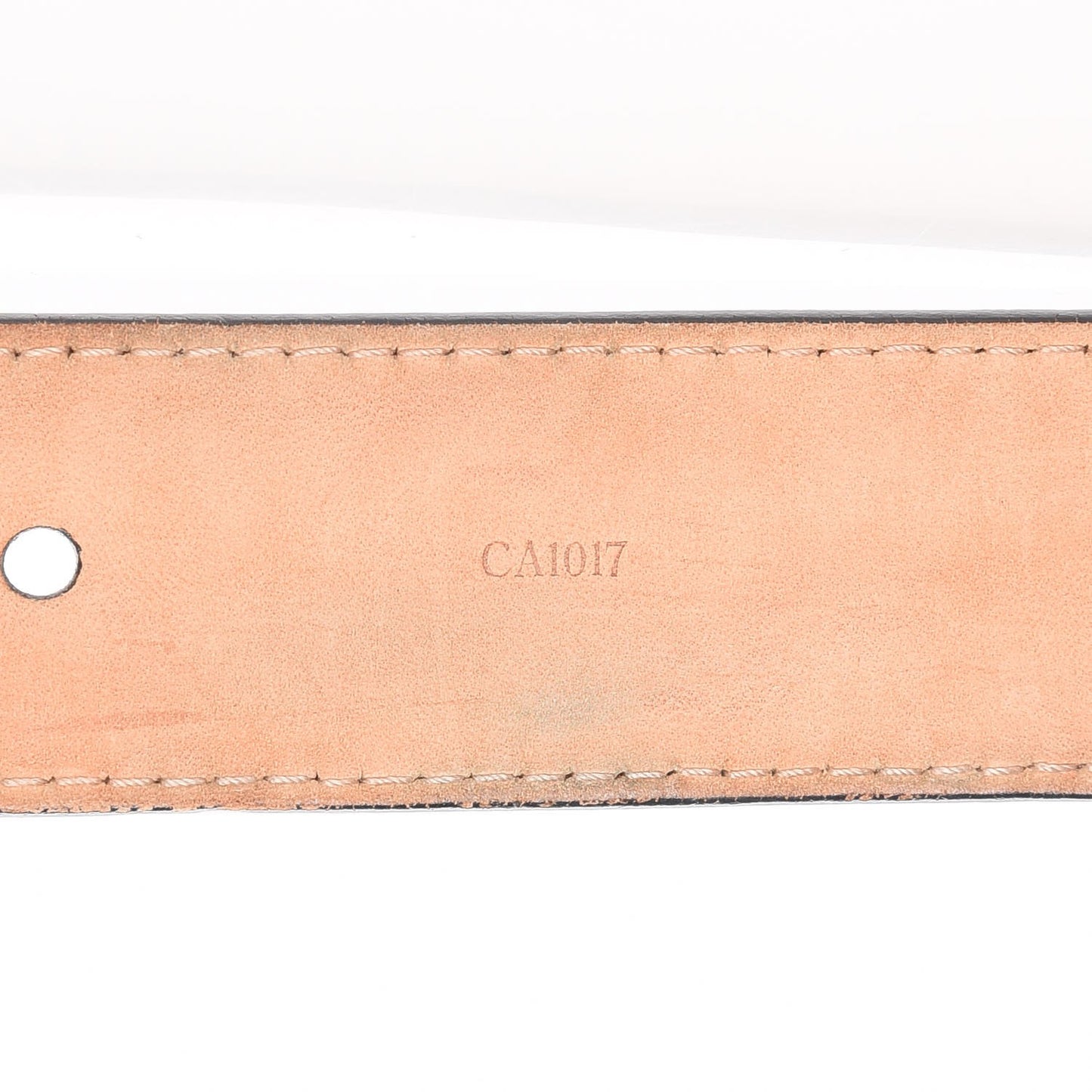 Epi 30mm LV Initiales Belt 85 34 Black