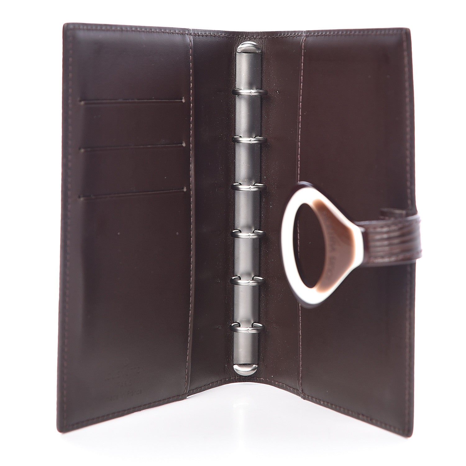 Louis Vuitton Epi Z Small Ring Agenda Cover Moka 5 of 9