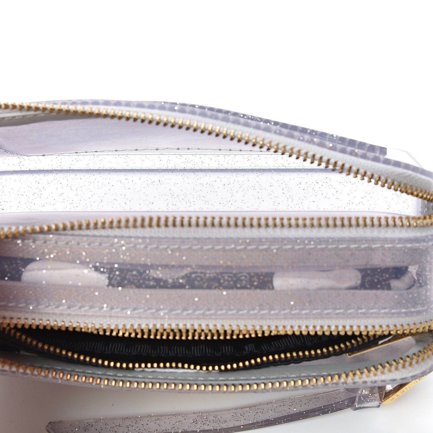Marc Jacobs Jelly Glitter Small Snapshot Camera Bag Silver Multi 6 of 13