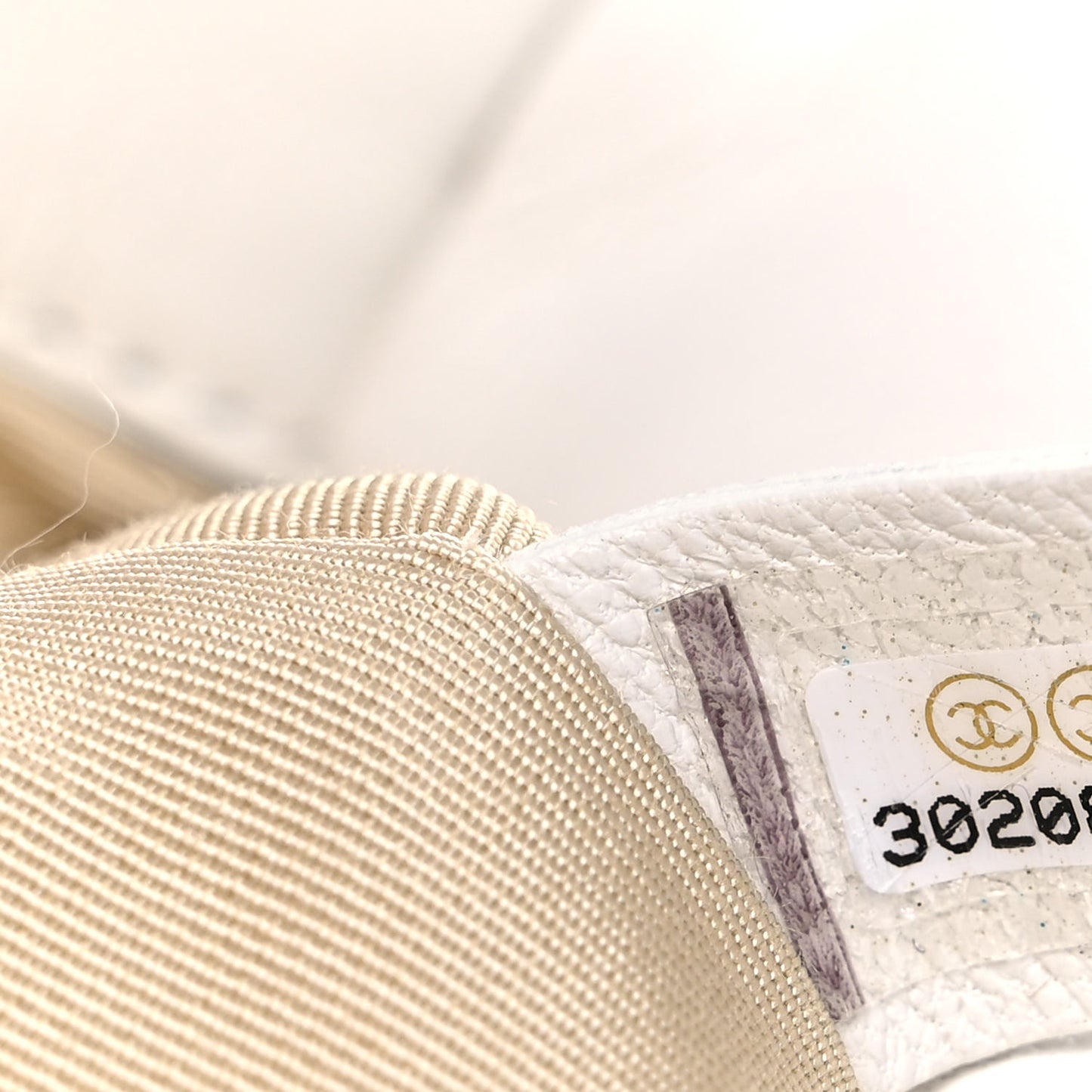 Goatskin Quilted Medium Chanel 19 Flap White