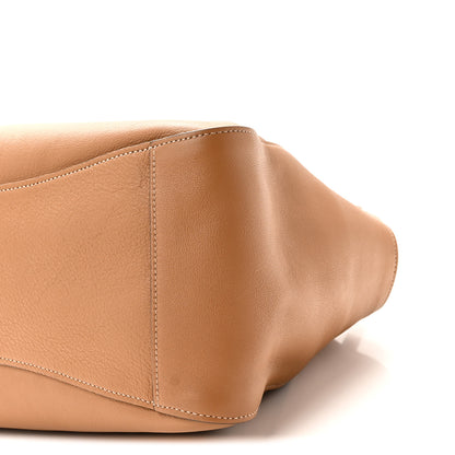 Prada Soft Grain Calfskin Shopping Tote Caramel 9 of 9