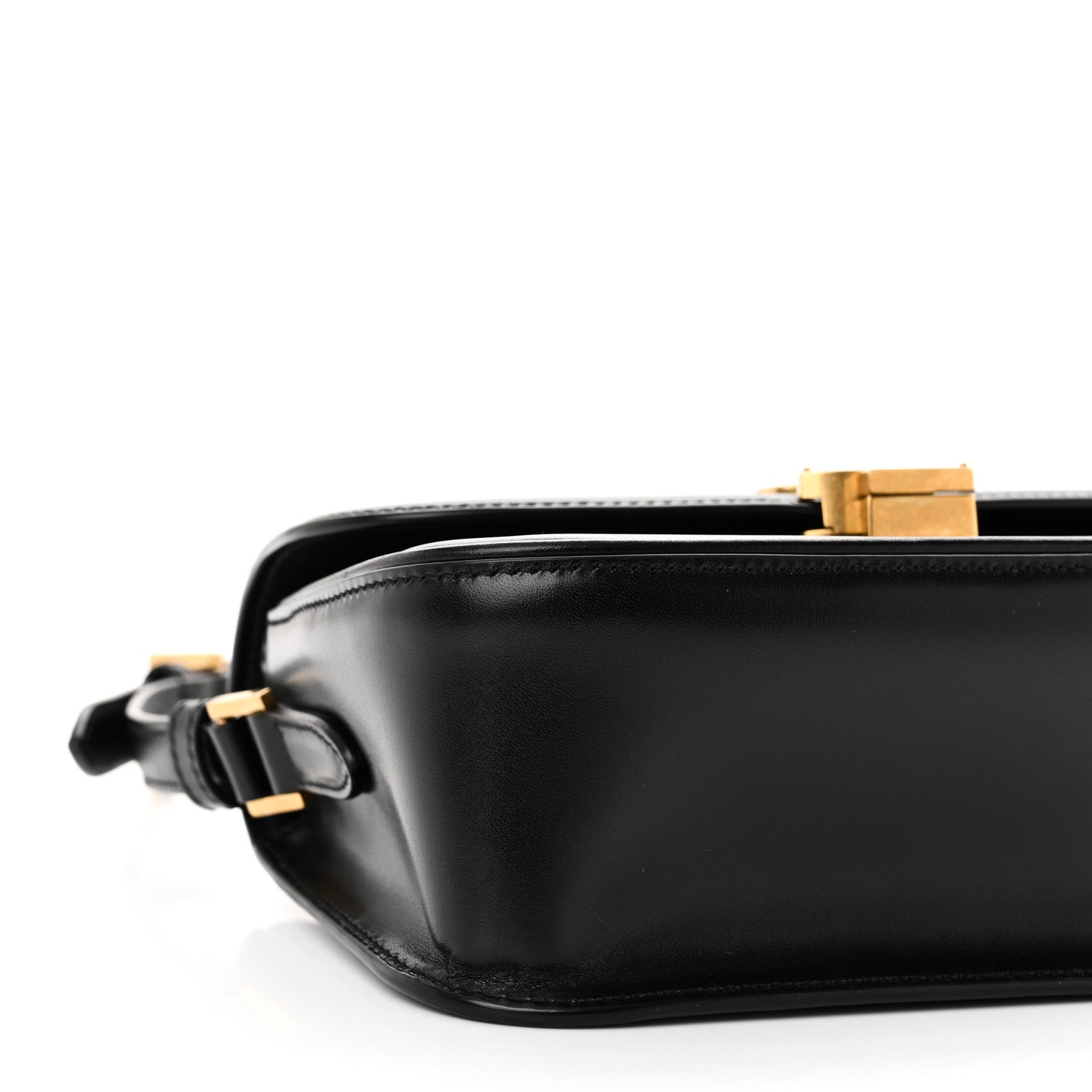 Saint Laurent Box Calfskin Mini Solferino Satchel Black 8 of 10