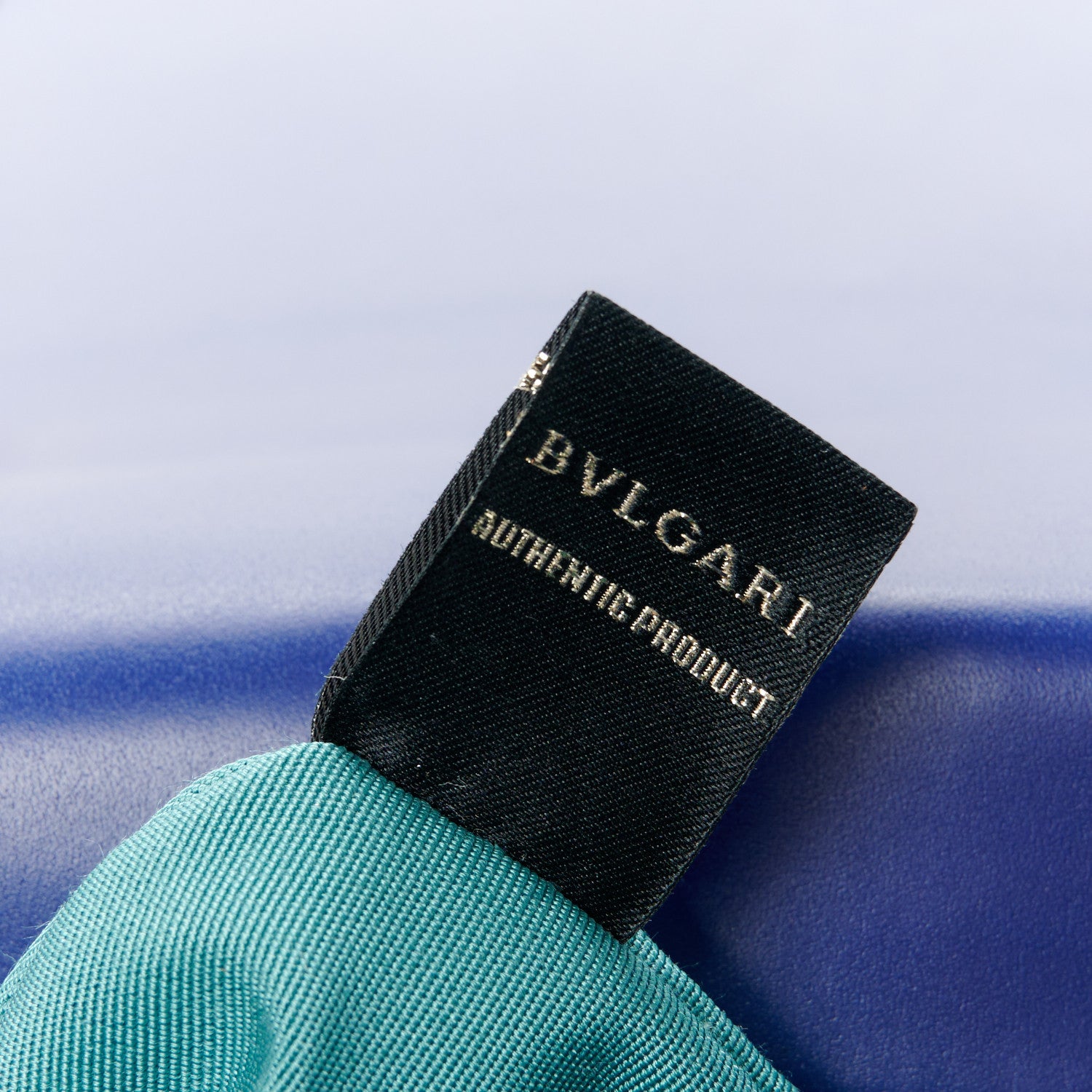 Bulgari Calfskin Large Serpenti Forever Top Handle Blue 8 of 13