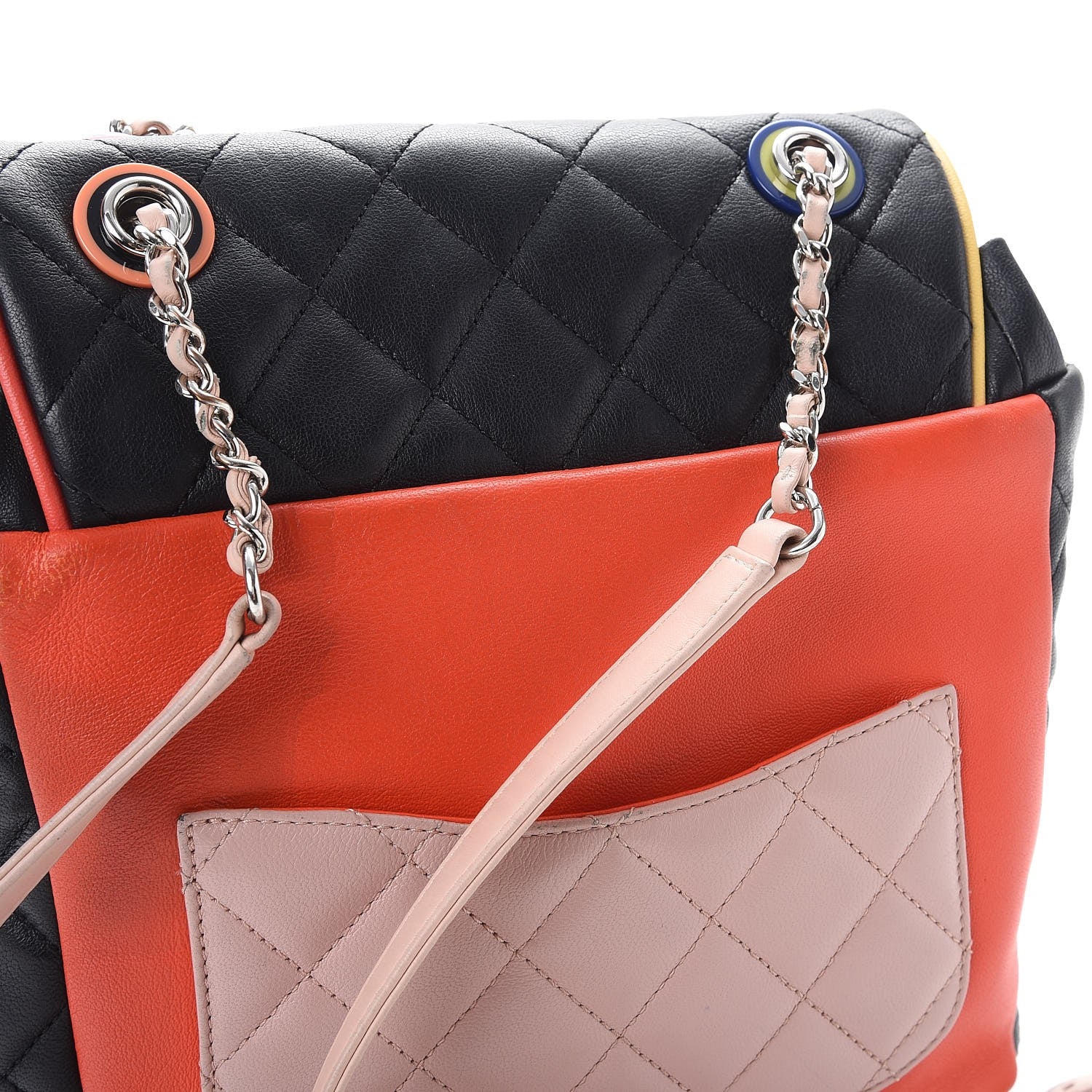 Chanel Lambskin Quilted Large Cuba Urban Spirit Backpack Black 8 of 9