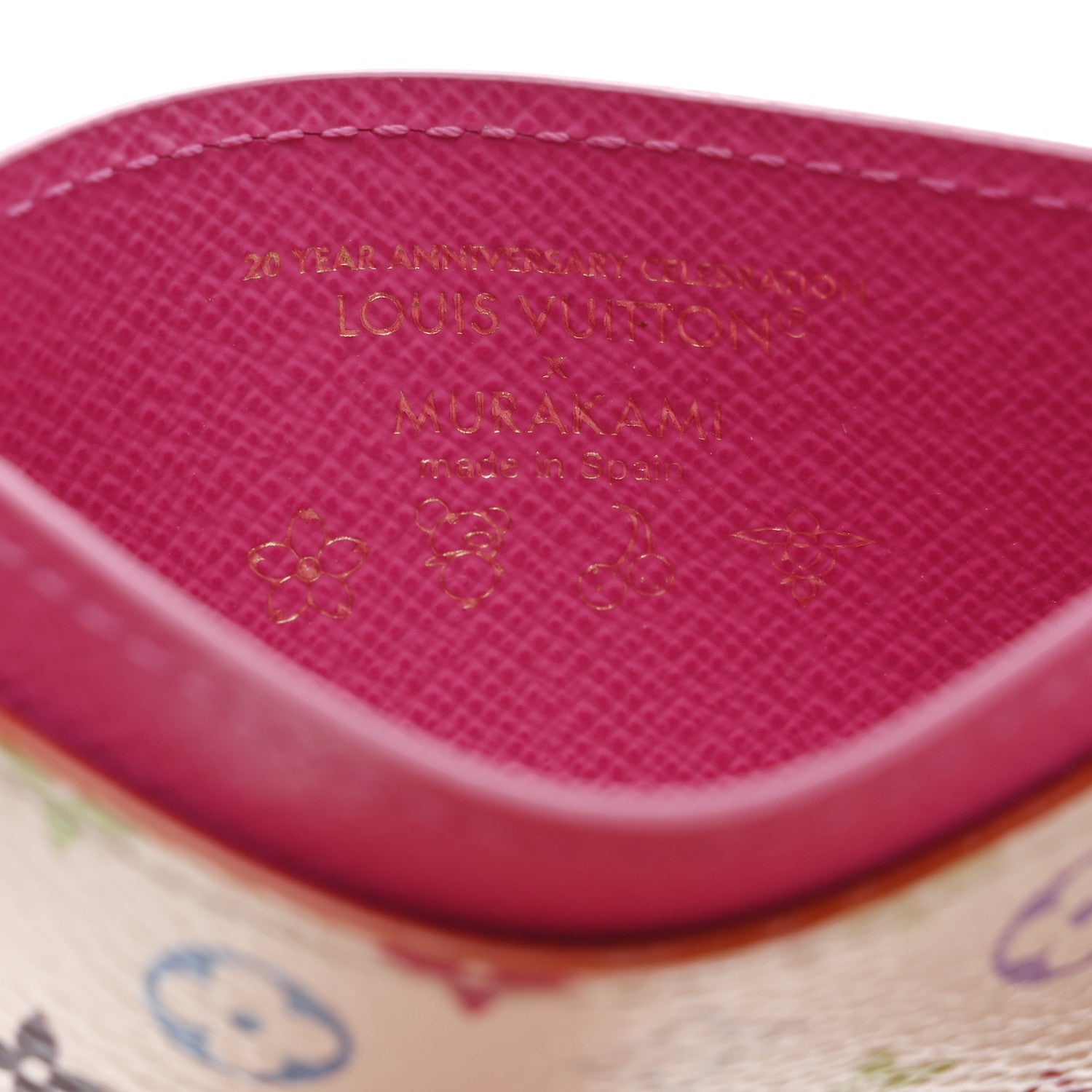 Louis Vuitton LV X TM Monogram Multicolor Card Holder Kawaii Pink 6 of 6