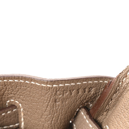 Hermes Togo Birkin 25 Etoupe 7 of 11