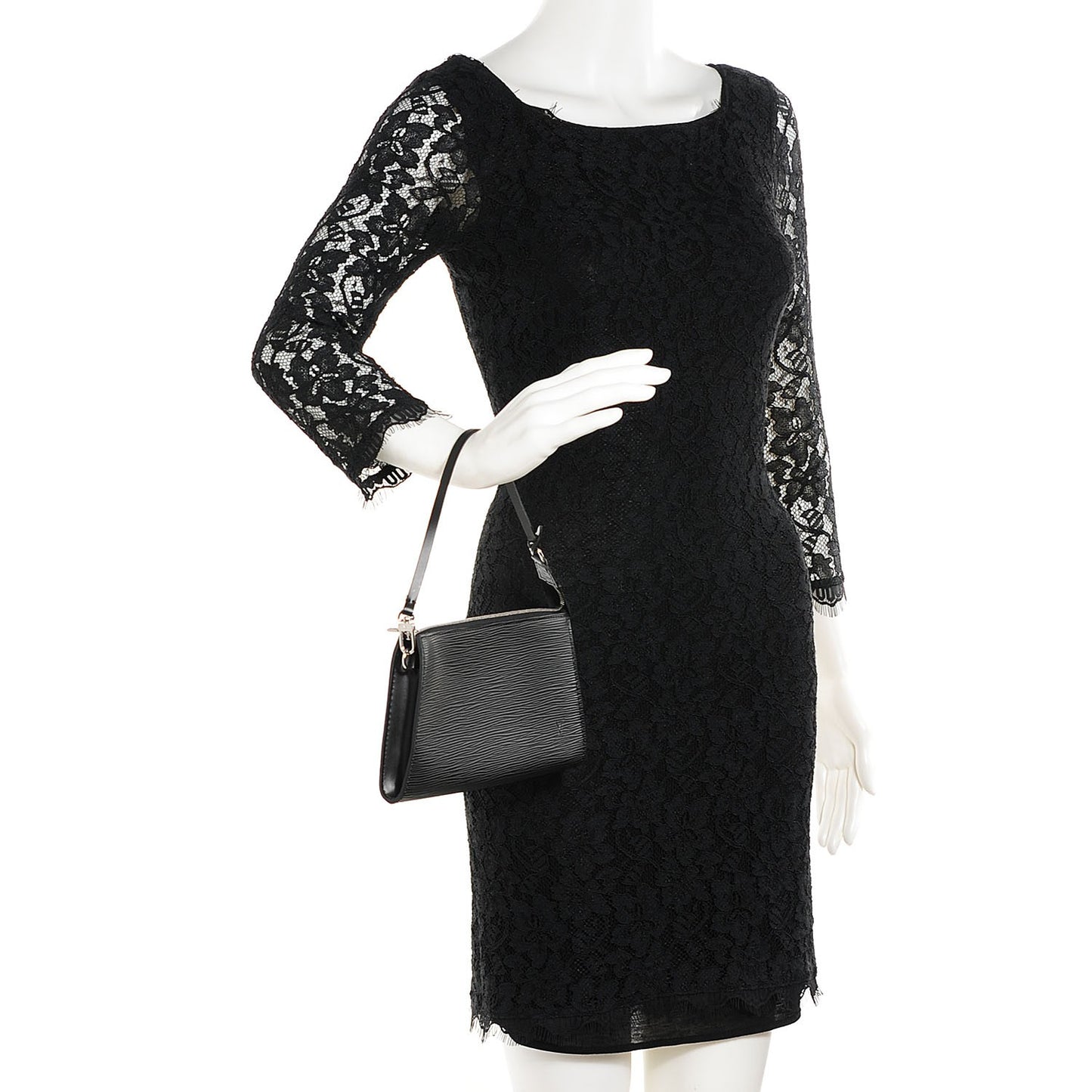 Epi Pochette Accessories 24 Black