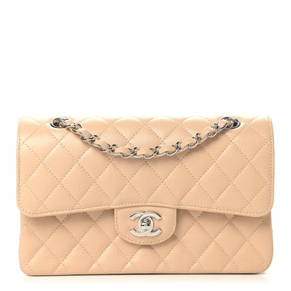 Chanel Caviar Quilted Small Double Flap Beige 1 of 11
