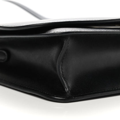 Salvatore Ferragamo Calfskin Vela Crossbody Bag Black 7 of 11