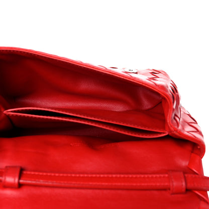 Bottega Veneta Nappa Intrecciato Mini Crossbody Red 5 of 11