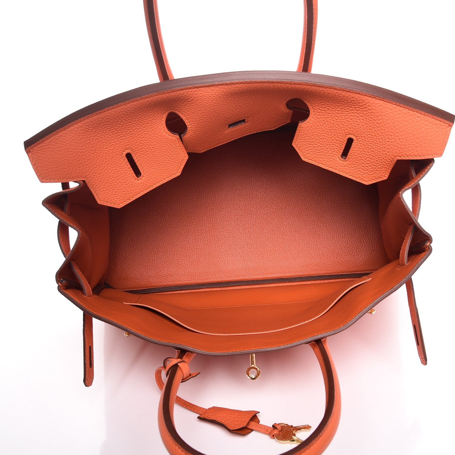 Hermes Togo Birkin 35 Feu 7 of 26