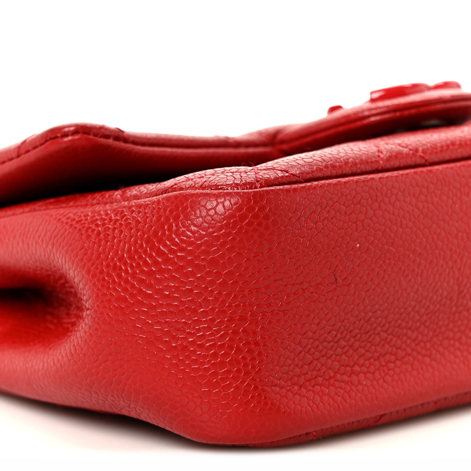 Chanel Caviar Quilted Mini Incognito Square Flap Red 9 of 10